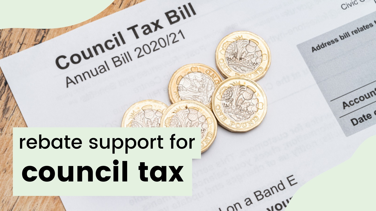 A photo of a council tax bill