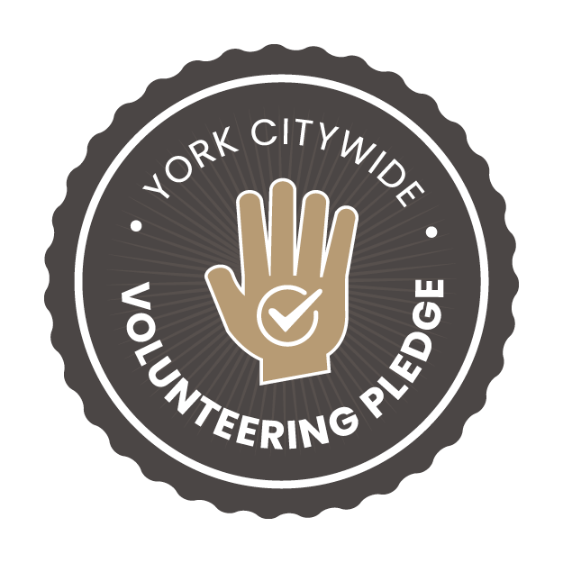 York Citywide Volunteering Pledge logo