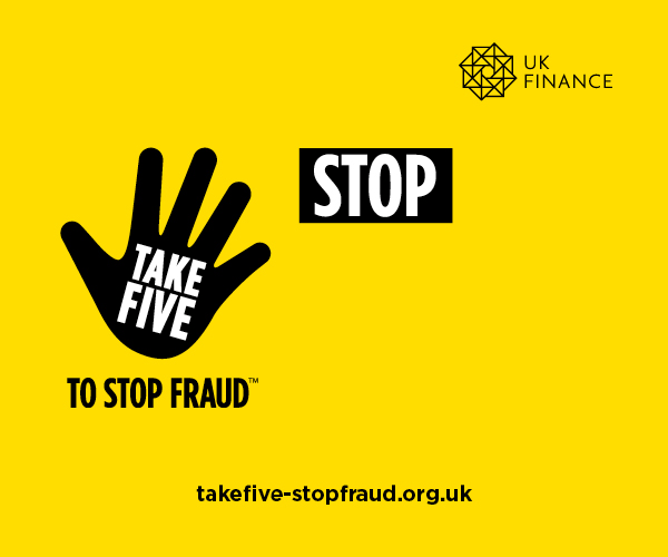 Stop. Challenge. Protect. Take five to stop fraud.