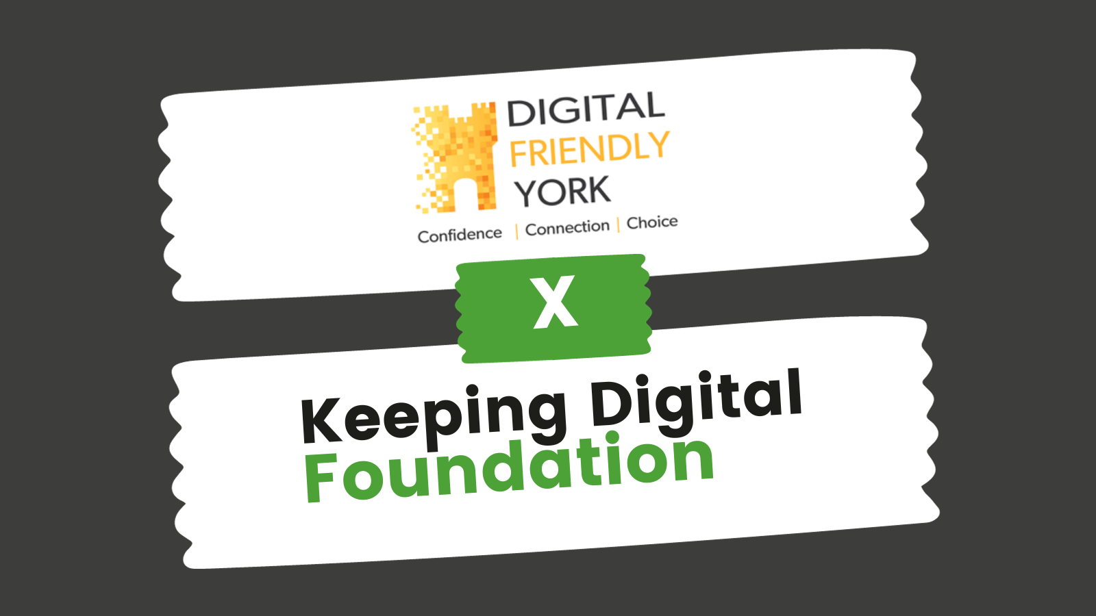 Digital Friendly York and Keeping Digital Foundation logo